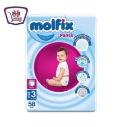 العناية بالطفل مولفيكس بانتس مقاس 3 حفاضة58